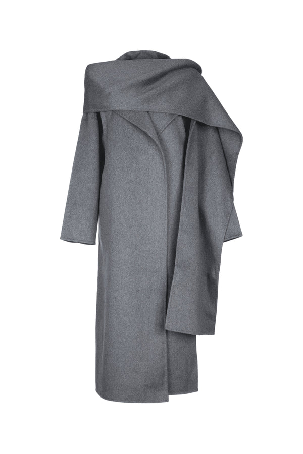 Calvin Klein Cappotto Cappotto Donna in lana con sciarpa XS  - Francavilla Moda